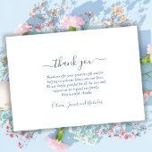 Script モダン 4フォトコラージュ男の赤ちゃんありがとう サンキューカード