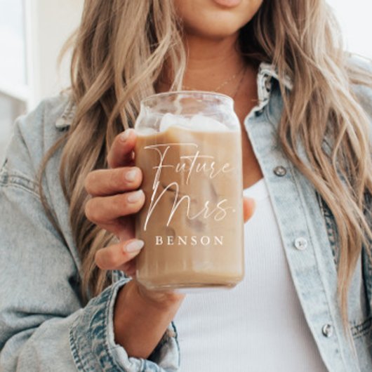 Script モダン Future Mrsパーソナライズされた. ガラス缶