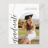 Script モダン Graduate Arch 2写真発表 ポストカード (正面)
