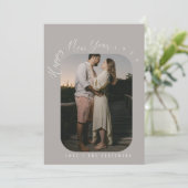 Script モダン Happy New Yearの写真 シーズンカード (スタンド正面)