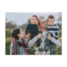 Script モダン Hello Happy New Yearの写真