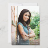 Script モダン Photo Graduation発表VR 招待状 (正面)