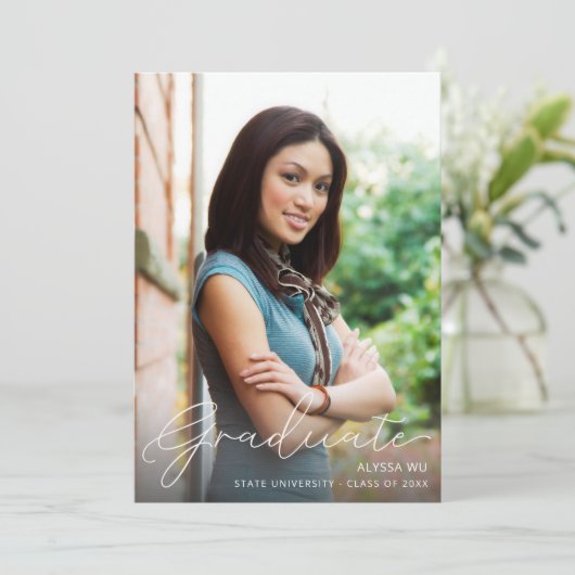 Script モダン Photo Graduation発表VR 招待状 (スタンド正面)