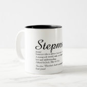 Script 最高の Ever Stepmom、Stepmother Definition ツートーンマグカップ (正面左)