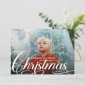 Script 白いクリスマスの夢の写真 シーズンカード (スタンド正面)