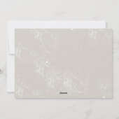 Script 素朴 Family Photo 2026カレンダー12か月 シーズンカード (裏面)