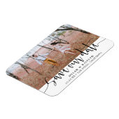 Script 素朴 Photo Magnet日付の保存 マグネット (左側)