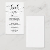 Script 結婚Enclosureカーモダンド エンクロージャーカード (正面/裏面)