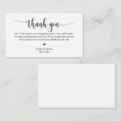 Script 結婚Enclosureカーモダンド エンクロージャーカード (正面/裏面)