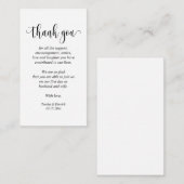 Script 結婚Enclosureカーモダンド エンクロージャーカード (正面/裏面)