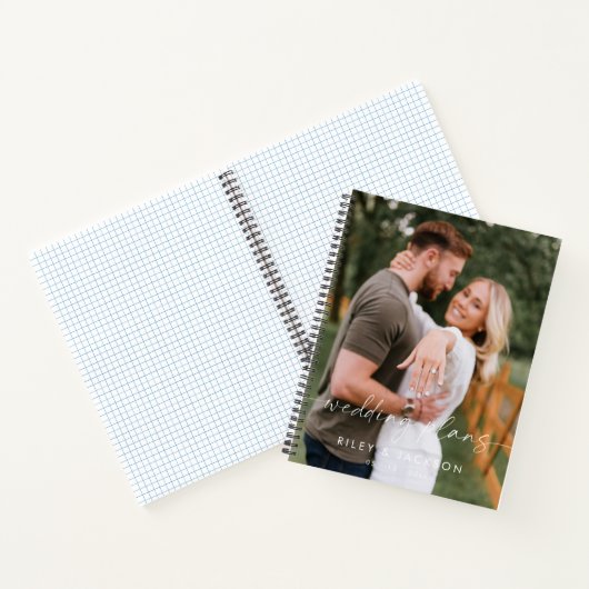 Script 結婚's Plans写真結婚の計画 ノートブック (内部)