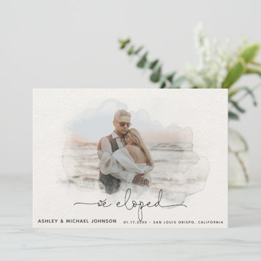 Script 4の写真の発表結婚を中止 案内状 (スタンド正面)