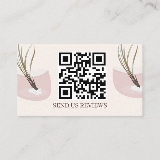 Script Air Plant Thank You 名刺 (裏面)