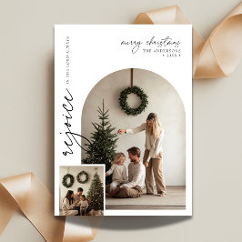 Script Arch Photo Rejoice Biblical Religious Faith シーズンカード