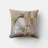 Script Besties 2x Photo Personalized クッション (正面)