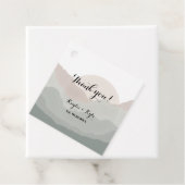 Script Boho Mountain Wedding Anniversary  フェイバータグ (インサイチュ)