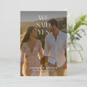 Script BohoYesの写素朴真結婚 案内状 (スタンド正面)