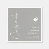 Script Boysの確認 スタンダードカクテルナプキン (正面)