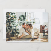 Script Buon Natale Photo Holiday Card シーズンカード (裏面)