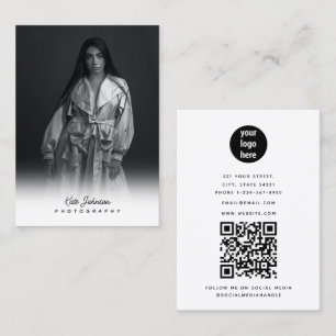 Script Business Logoフォトグラファー写真 名刺