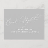 Script Even Updateポストカード ポストカード (正面)