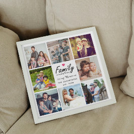 Script Family is Everything Photo Collage Keepsake ポスター