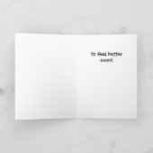 Script Feel Better Get Well Card  PA-1 カード (内部)