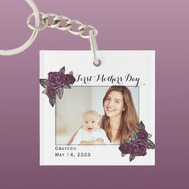 Script First Mother's Dayの写真 キーホルダー