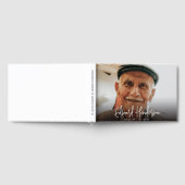 Script Funeral Photo Sympathy ゲストブック (全面)