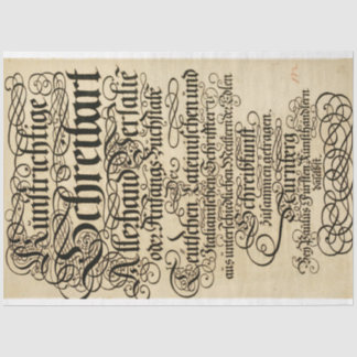 Script Furniture Decompage紙 薄葉紙