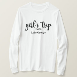 Script Girl's Tripの場所と年 Tシャツ