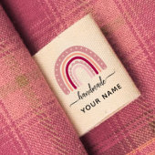 Script handmade by Custom cut and sew rainbow グログランリボン