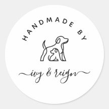  Script Handmade by Custom logo 