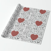 Script Krithic I Love You All World Languages ラッピングペーパー (アンロールド)