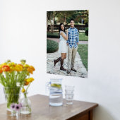 Script Love Verticalポートレート 箔ポスター (レイダウン (キッチン))