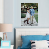 Script Love Verticalポートレート 箔ポスター (インサイチュ (寝室))