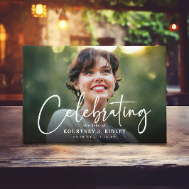 Script Memorial Photo & Message Sympathy  ゲストブック