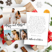 Script Merry & Married 4 フォトコラージュ クリスマス