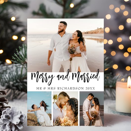 Script Merry & Married 4 フォトコラージュ クリスマス