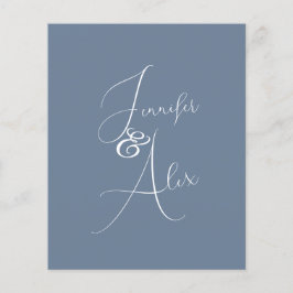 Script Minimalist Photo Collage Thank You Cards