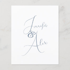 Script Minimalist Photo Collage Thank You Cards