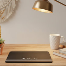 Script Name Minimalist Midnight Back