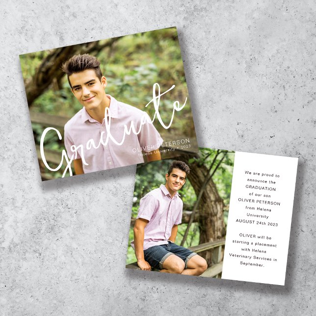 Script Overlay写真の卒業発表 (クリエイターアップロード済み)