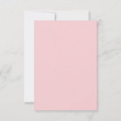 Script Paris Patisserie Thank You Baby Shower Card サンキューカード (裏面)