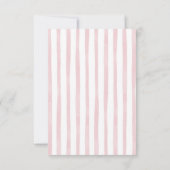 Script Paris Patisserie Thank You Baby Shower Card サンキューカード (裏面)