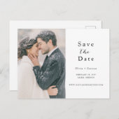 Script Photo日付の保存 案内ポストカード (正面/裏面)