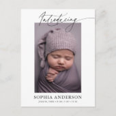 Script Photo誕生 案内ポストカード (正面)