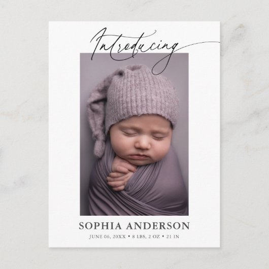 Script Photo誕生 案内ポストカード (正面)