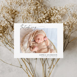 Script Photo Announcementのご紹介 案内状