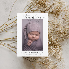 Script Photo Announcementのご紹介 案内状